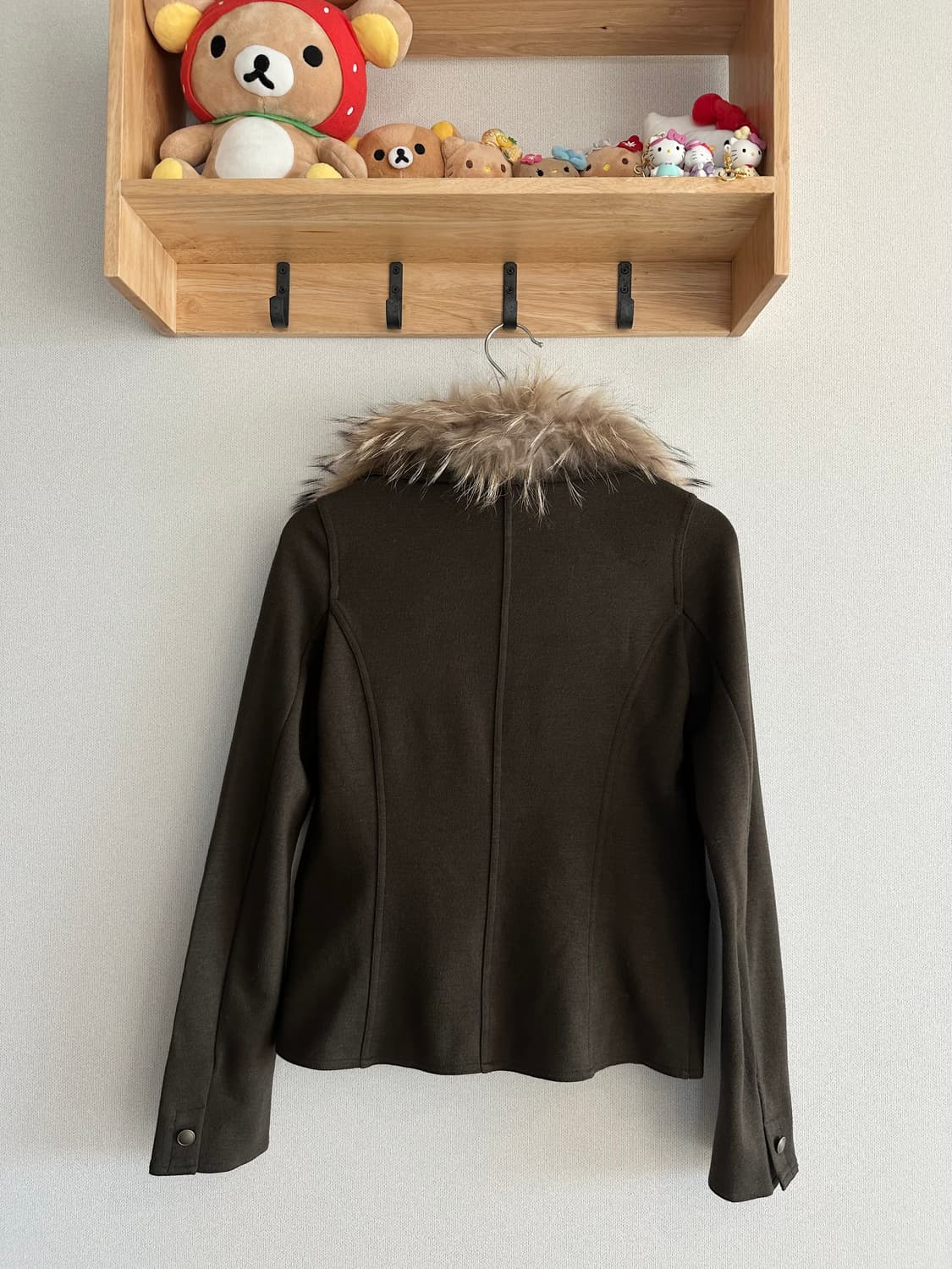 jpn acide 퍼 자켓 y2k 펑크 러힙 갸루 괴짜 상품이미지2