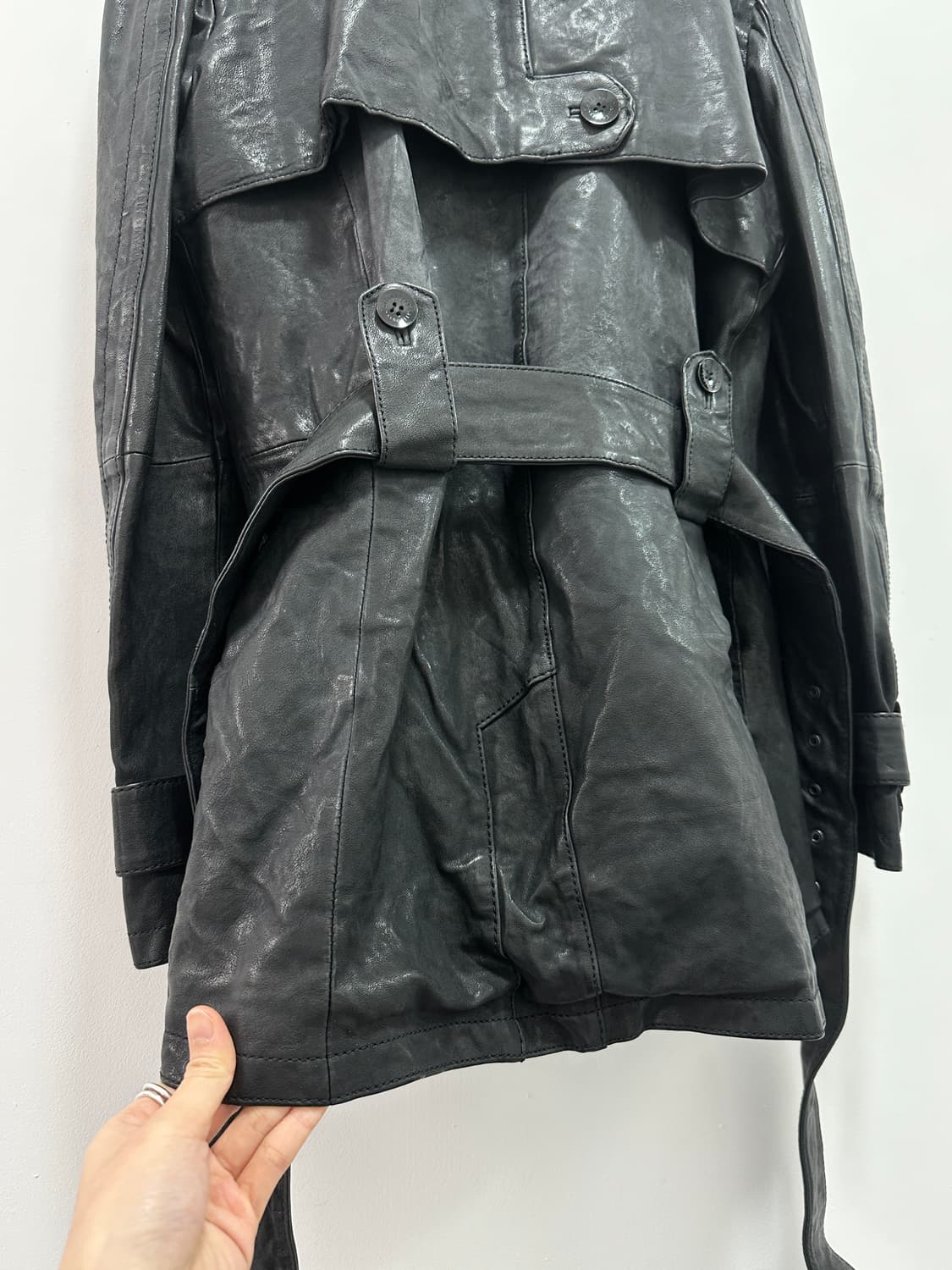 SHEEPSKIN coating leather coat 상품이미지9