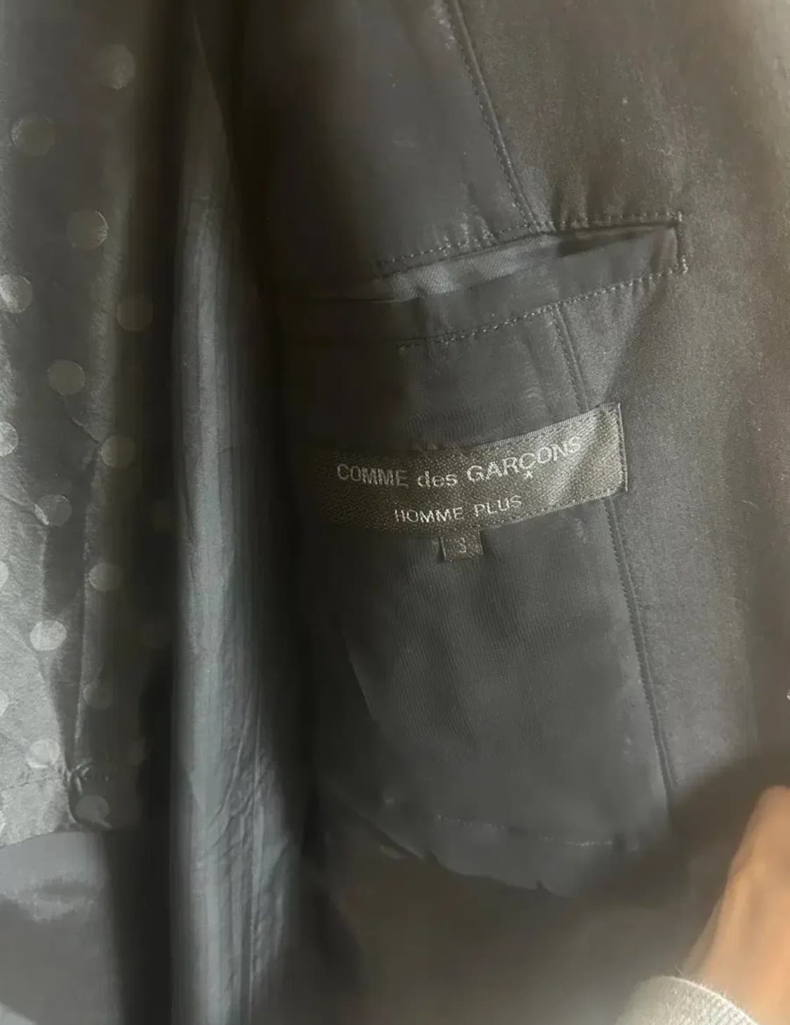 꼼데가르송 자켓 상품이미지3