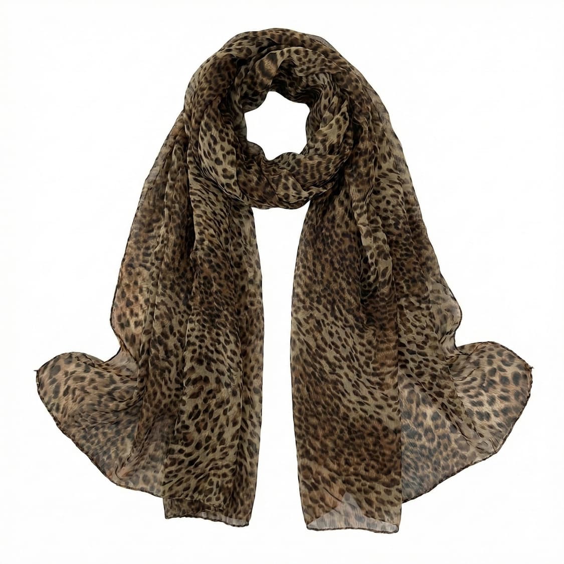 호피 쉬어 스카프 상품이미지2