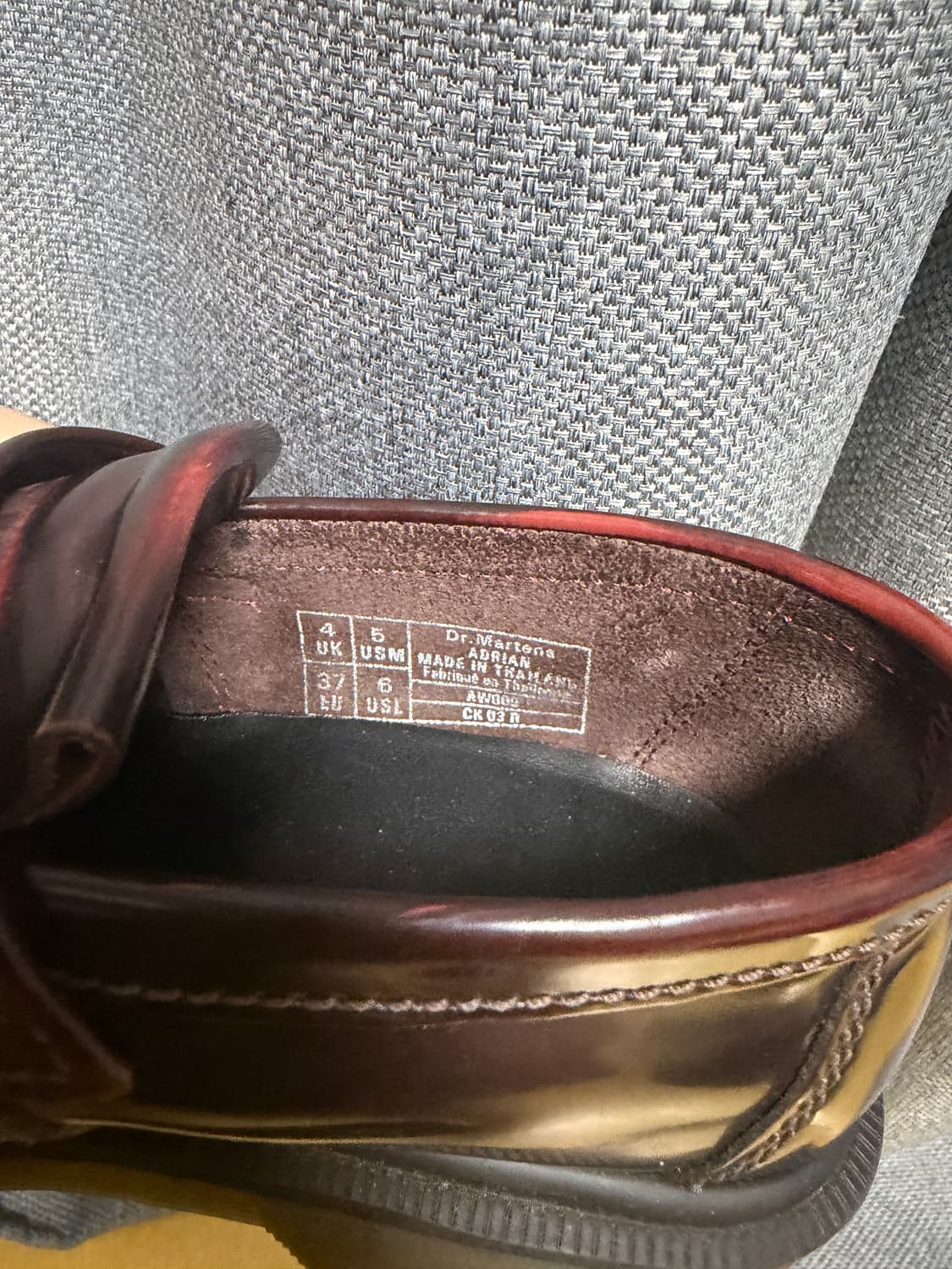 닥터마틴 체리레드 UK4 230mm 상품이미지4