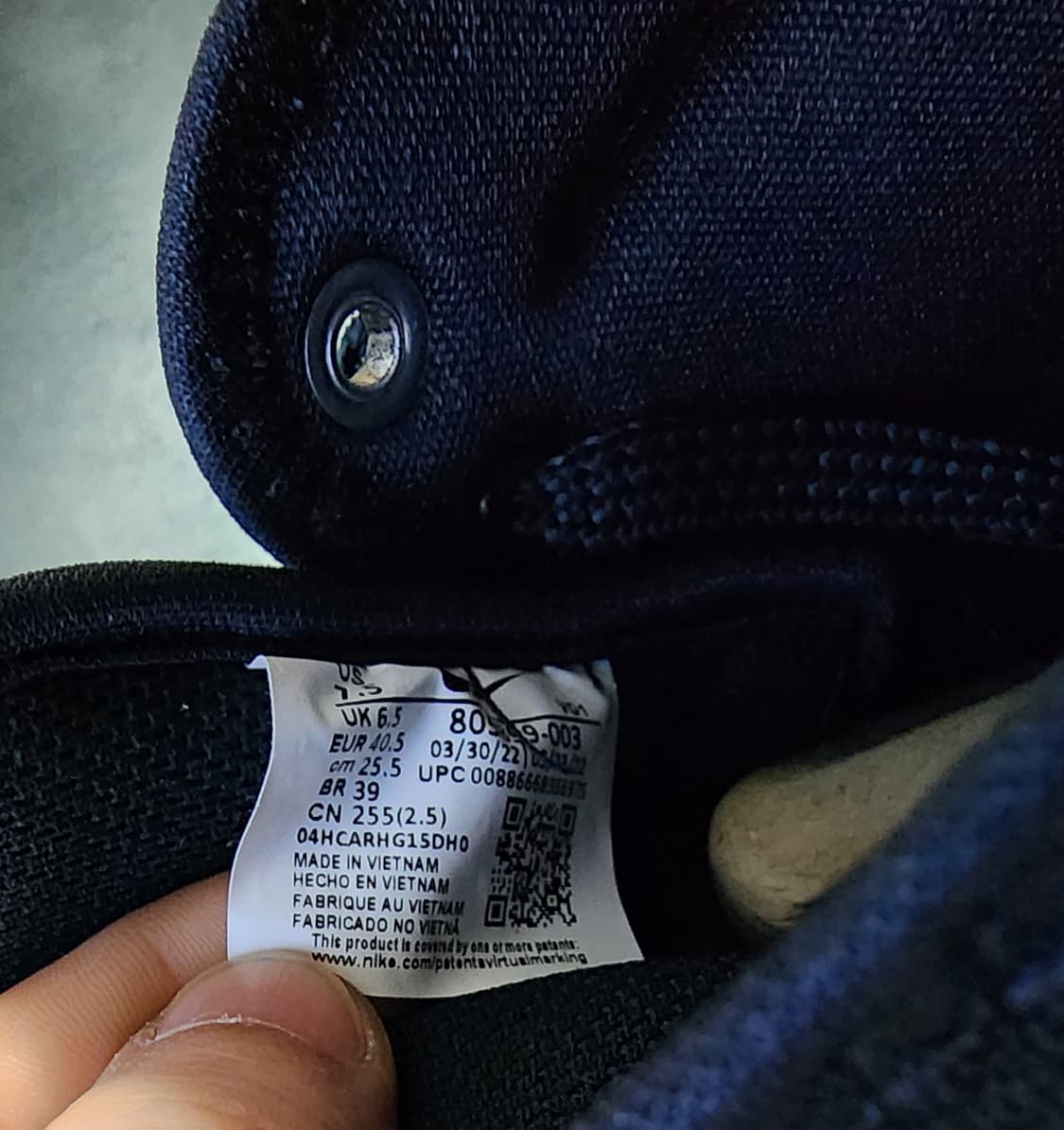 [255] 나이키 루나 포스1 덕부츠 블랙 팝니다 상품이미지9