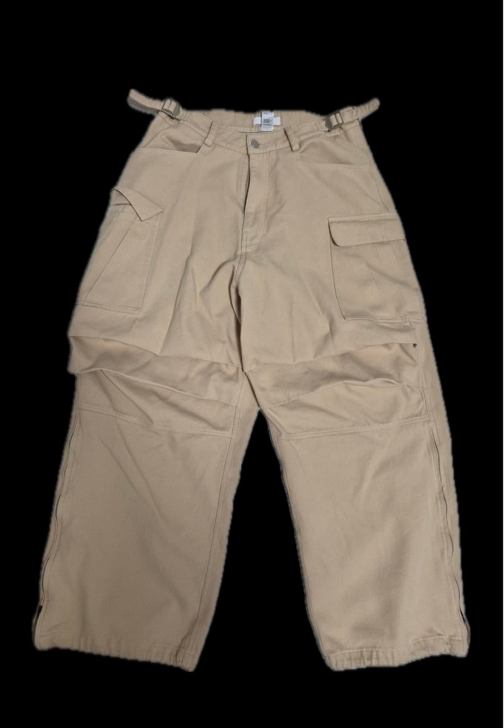 논노드 사이드집 카고팬츠 베이지 3 상품이미지2