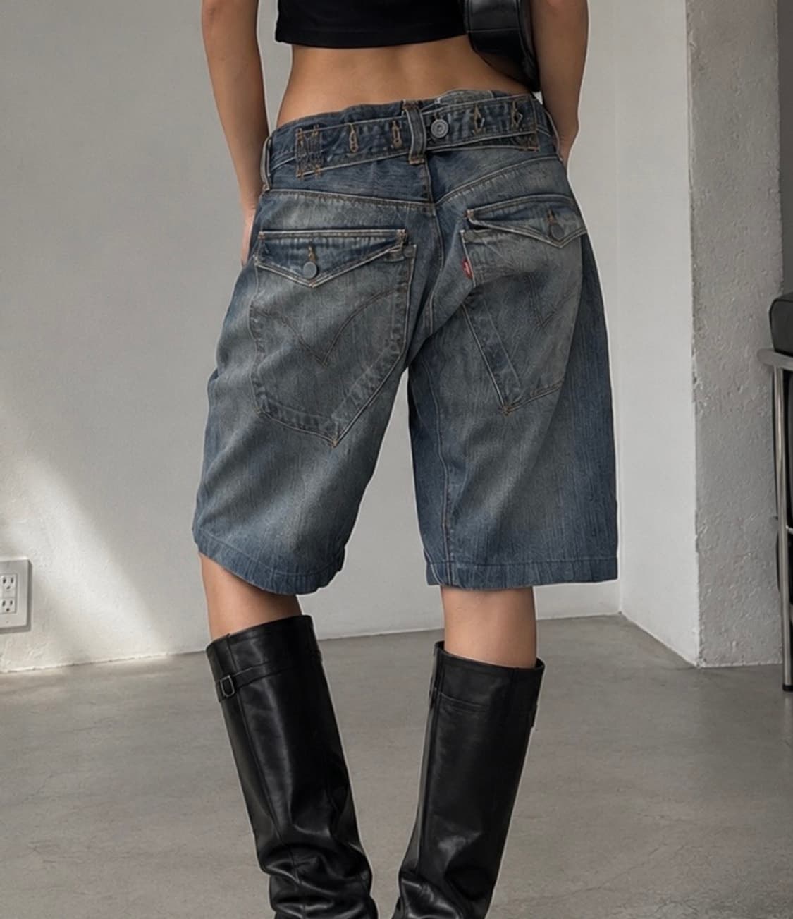 (L) levis engineered jean shorts 상품이미지1