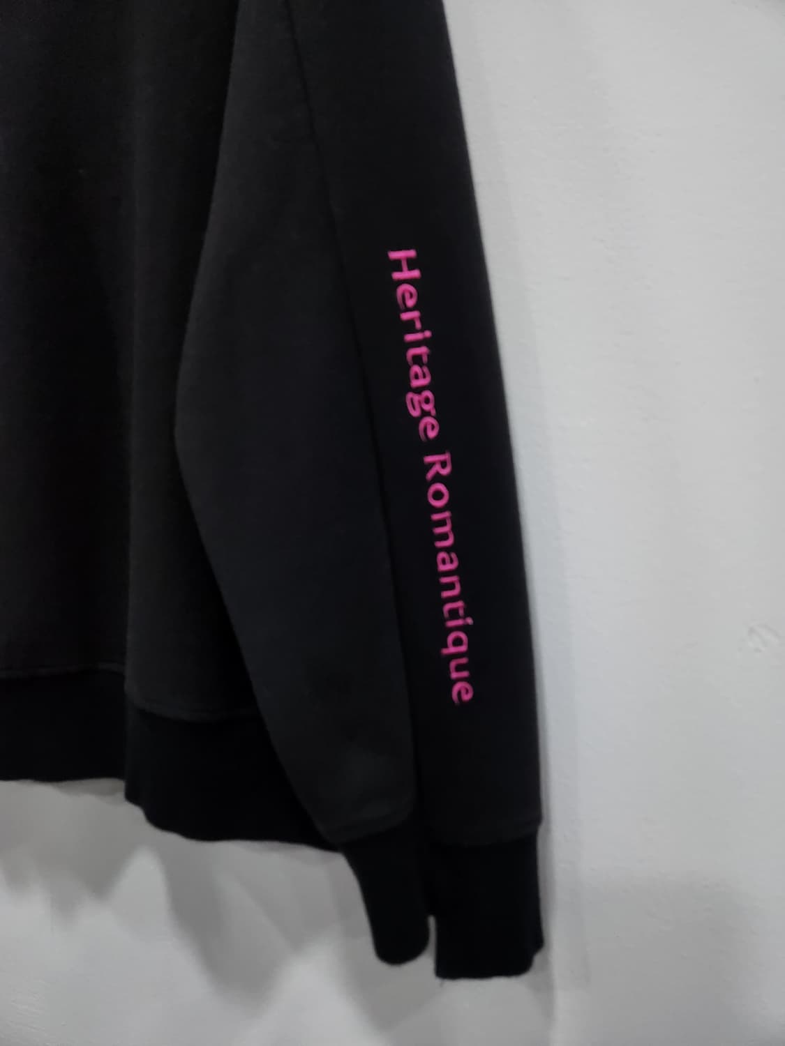 스트리트 빈티지 로고 자수 맨투맨 여성 55사이즈 상품이미지4