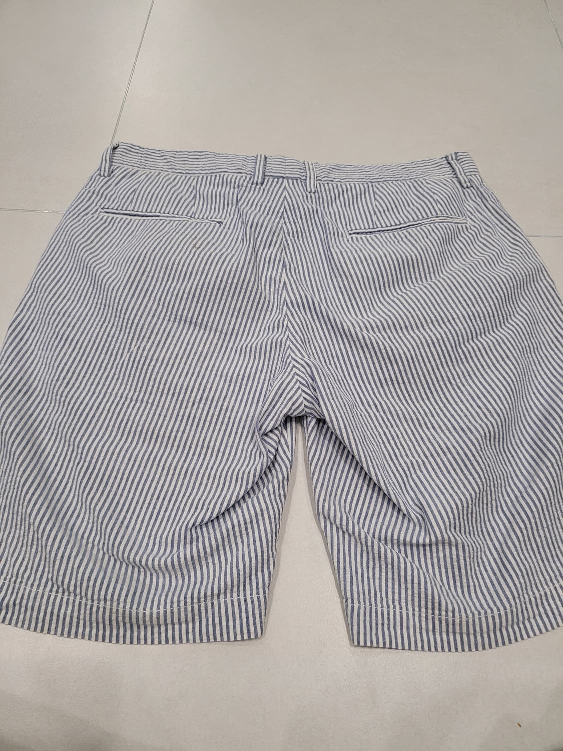 이태리 감성 🇮🇹 Hermitage x Selected 시어서커반바지 상품이미지2