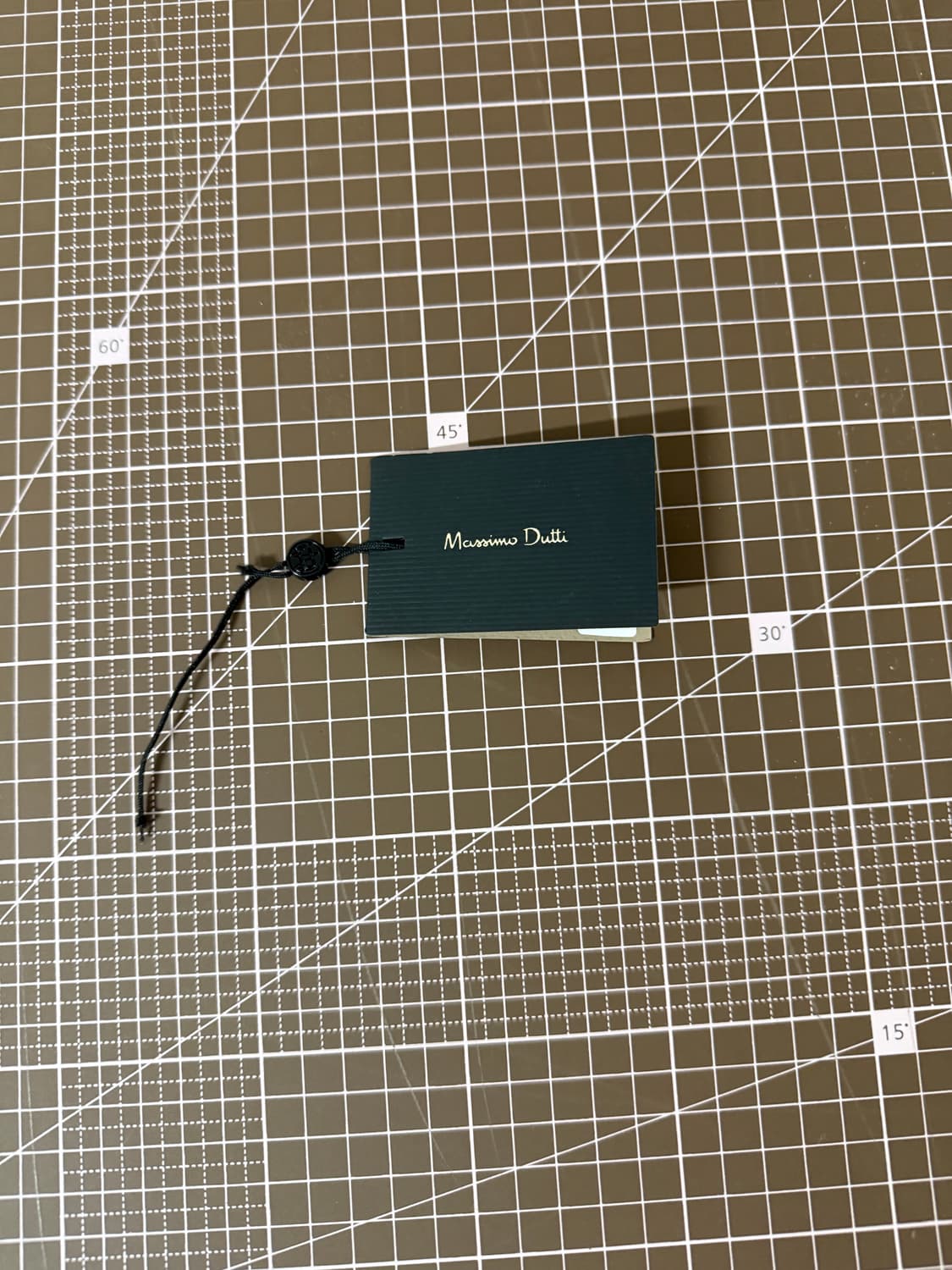 [L] 마시모두띠 깅엄 체크셔츠 네이비 상품이미지4