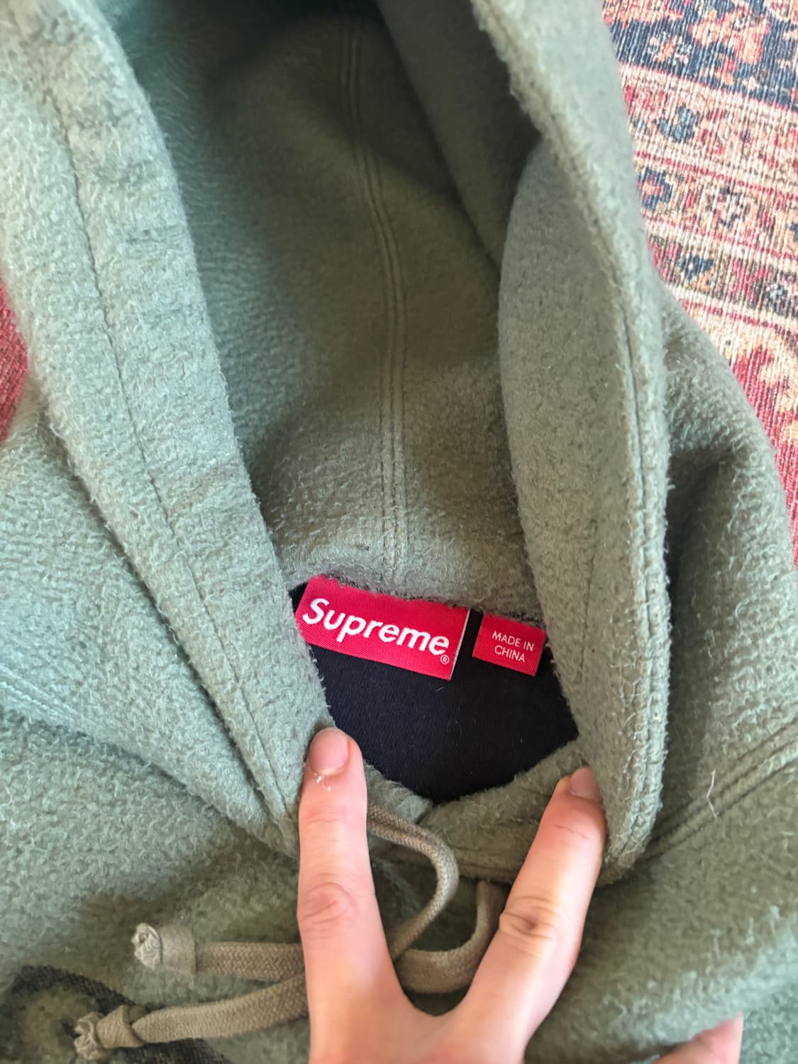 SUPREME InsideOut Hoodie Small 상품이미지3