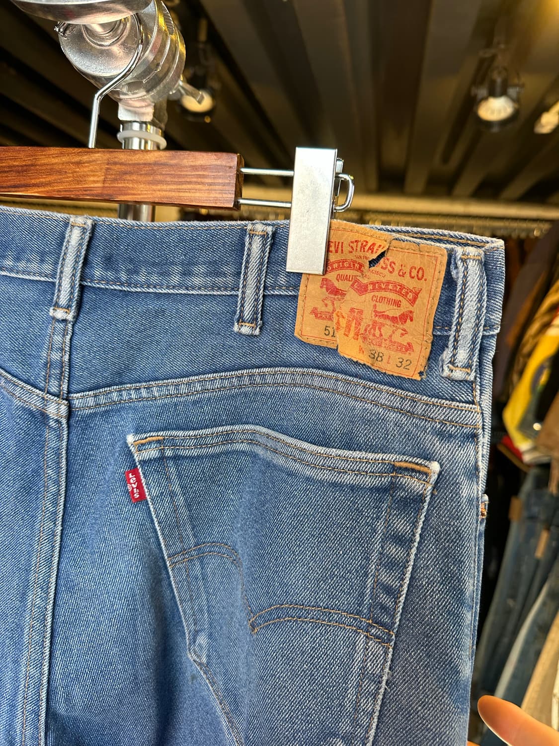 리바이스517 부츠컷 데님 팬츠 36x32 상품이미지6