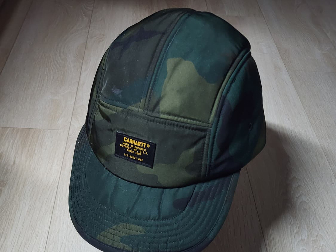 칼하트 WIP 밀리터리 카모 캡 상품이미지1