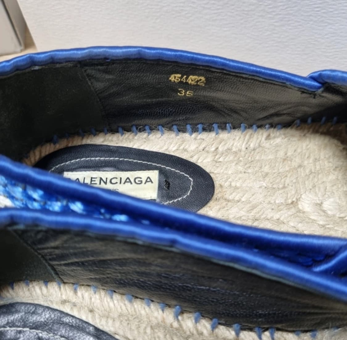 BALENCIAGA 발렌시아가 라피아 에스파듀 35 (225) 상품이미지4