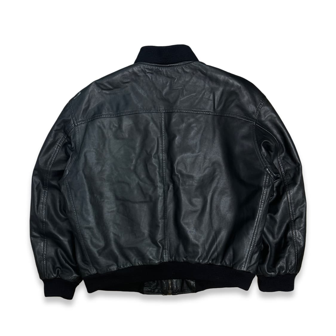 90s HUGO BOSS 레더 봄버 자켓 48 상품이미지2