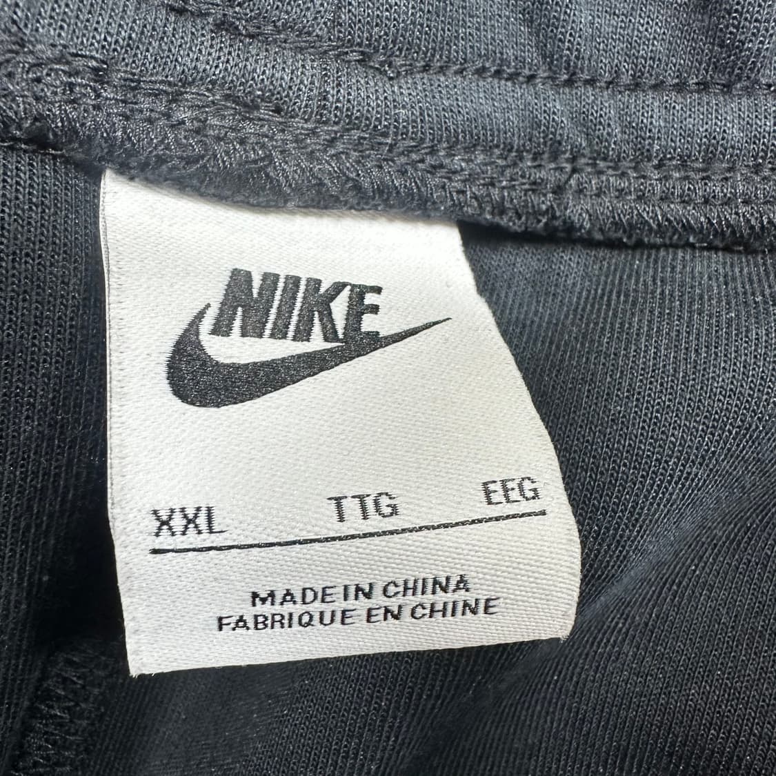 ✨ (바배) 나이키 테크 플리스 블랙 조거 팬츠 상품이미지3