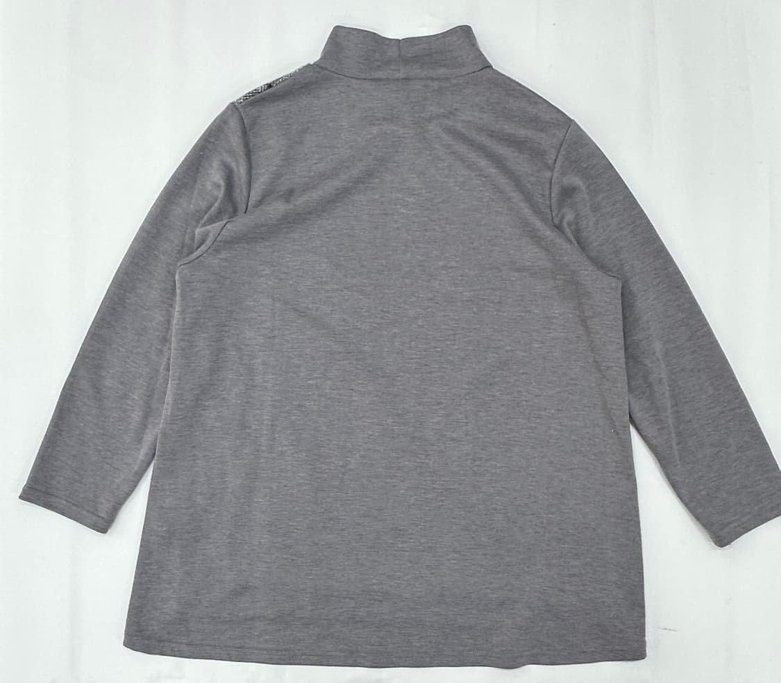 🪶하구미의 그런지 레이어드 티셔츠🪶 에스닉 히피 목폴라 이너티셔츠 상품이미지3