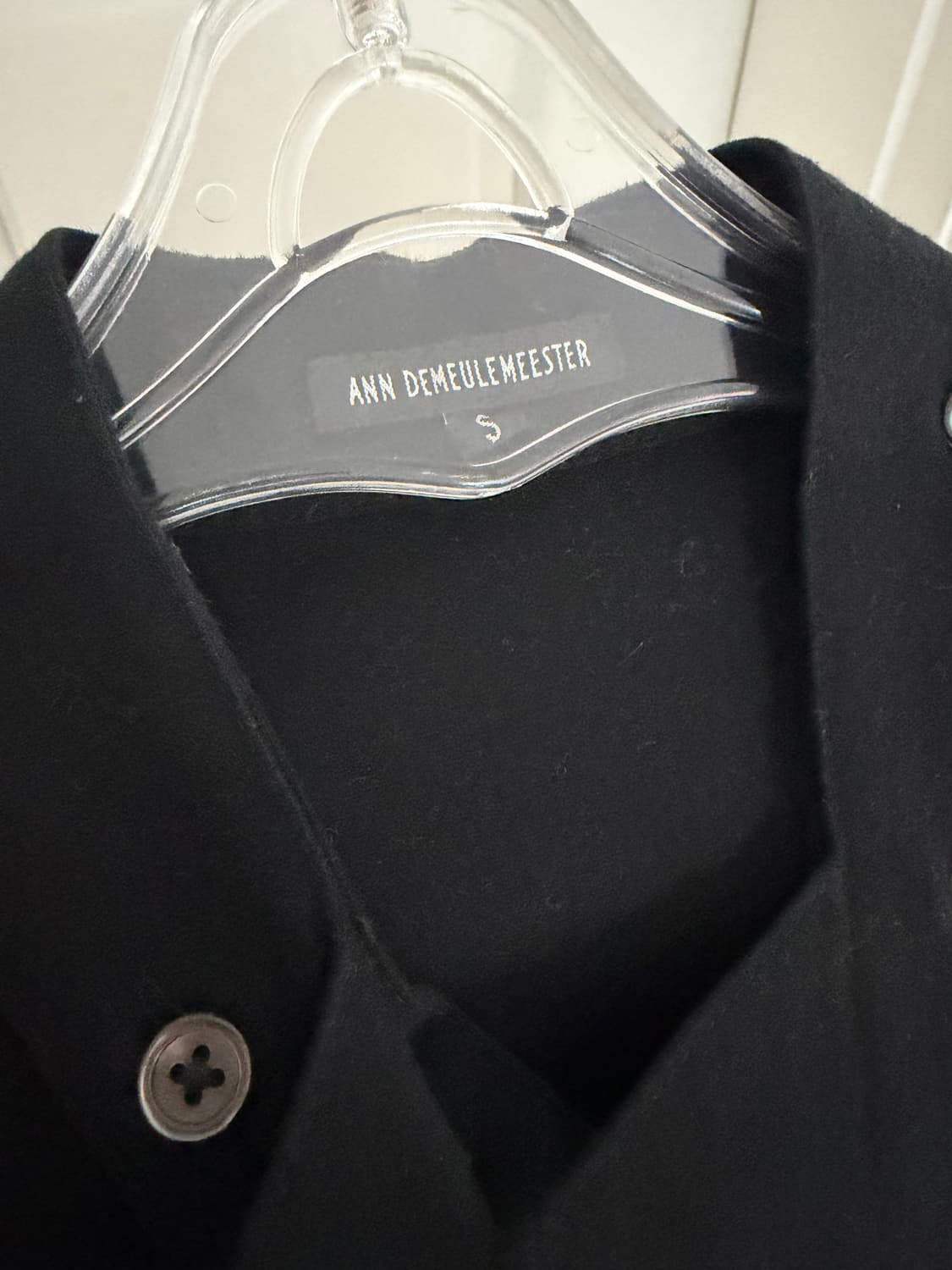 앤 드뮐미스터 블랙 롱 셔츠 상품이미지2