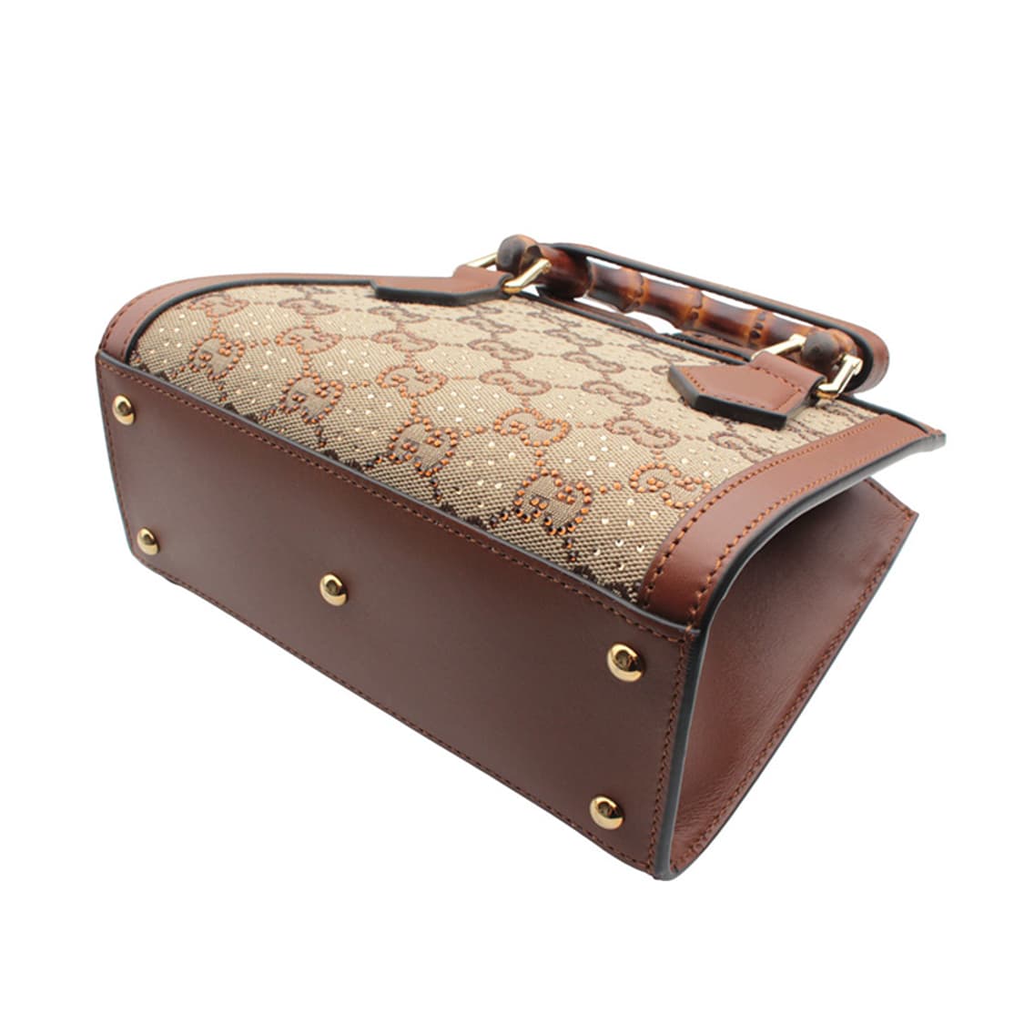 구찌 미니 뱀부 토트 겸 크로스백 한정판 상품이미지4