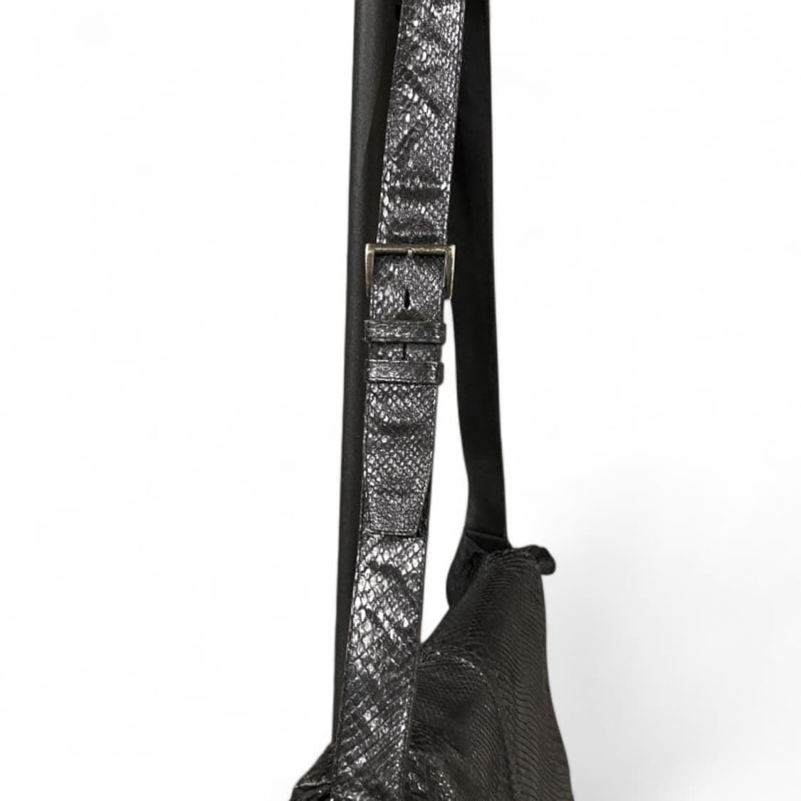 프라다 파이톤 레더 숄더백 상품이미지4