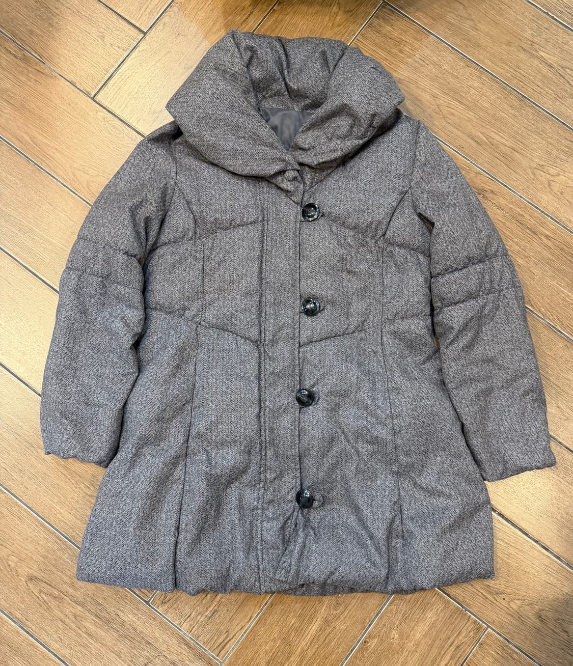 No. 그레이 폼폼 패딩 코디 Set 상품이미지5