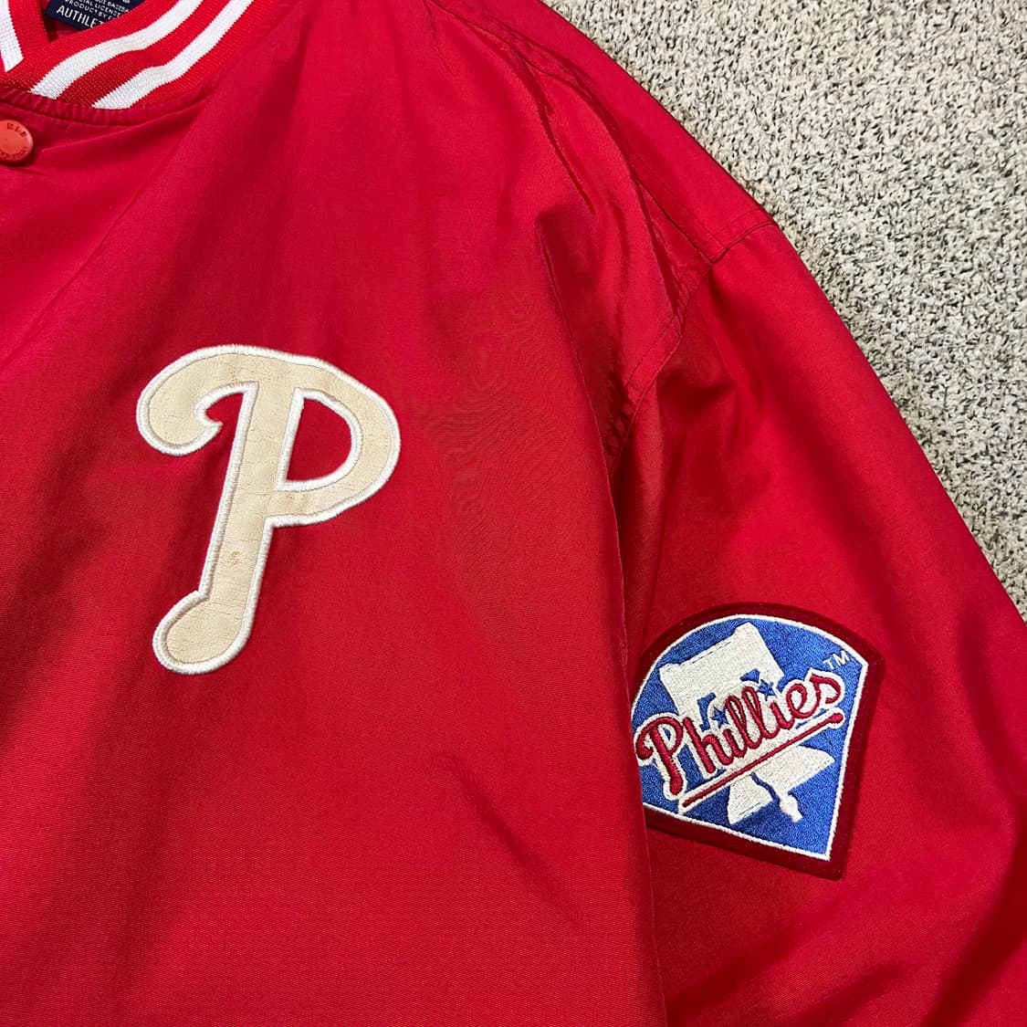 MLB 00s 올드스쿨 필라델피아 필리스 스타디움 자켓 상품이미지2