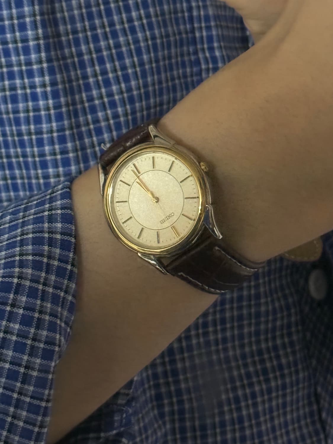 Seiko 빈티지 쿼츠 시계 상품이미지6