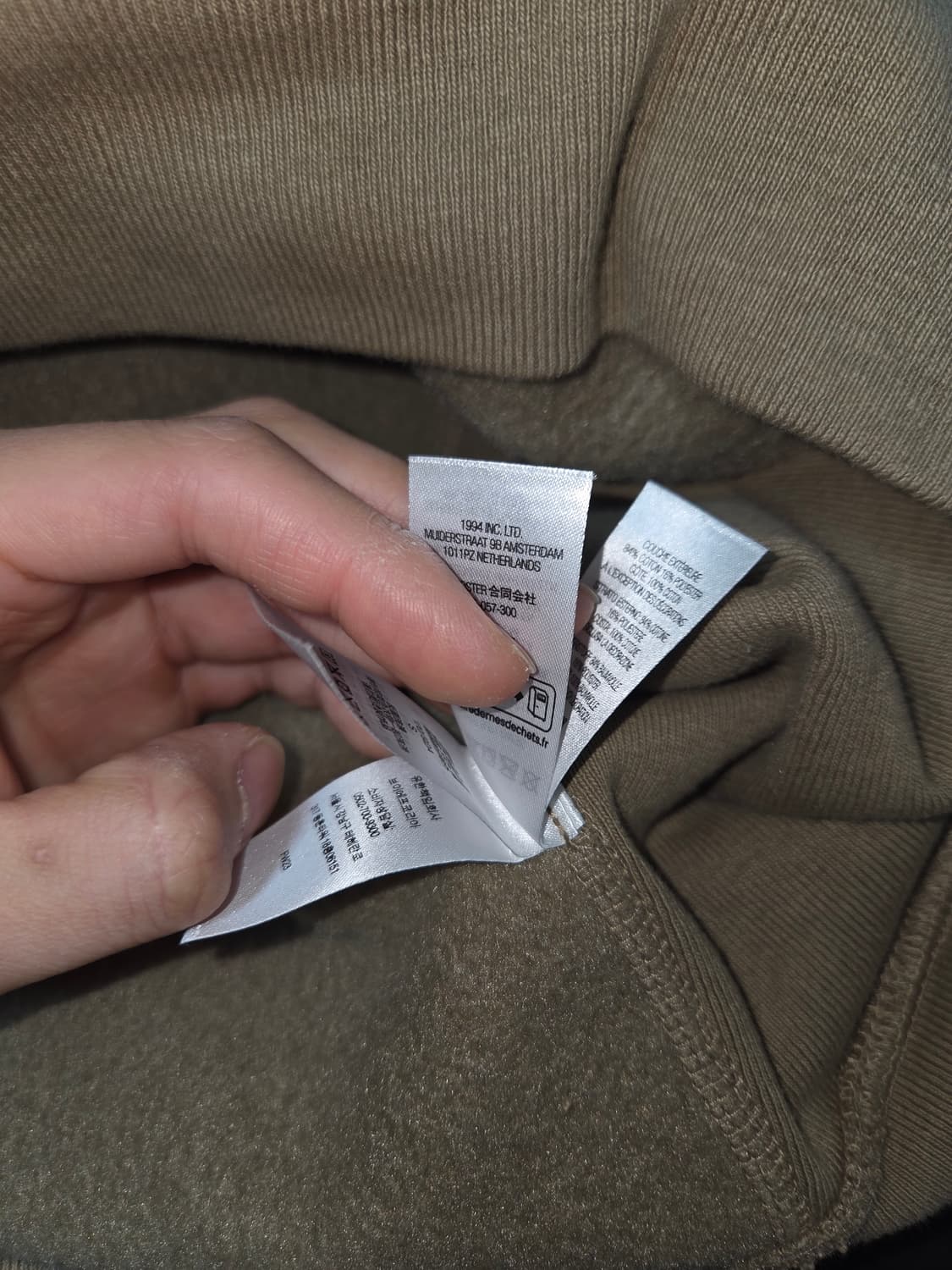 슈프림 박스로고 후드 다크샌드 23fw 상품이미지5