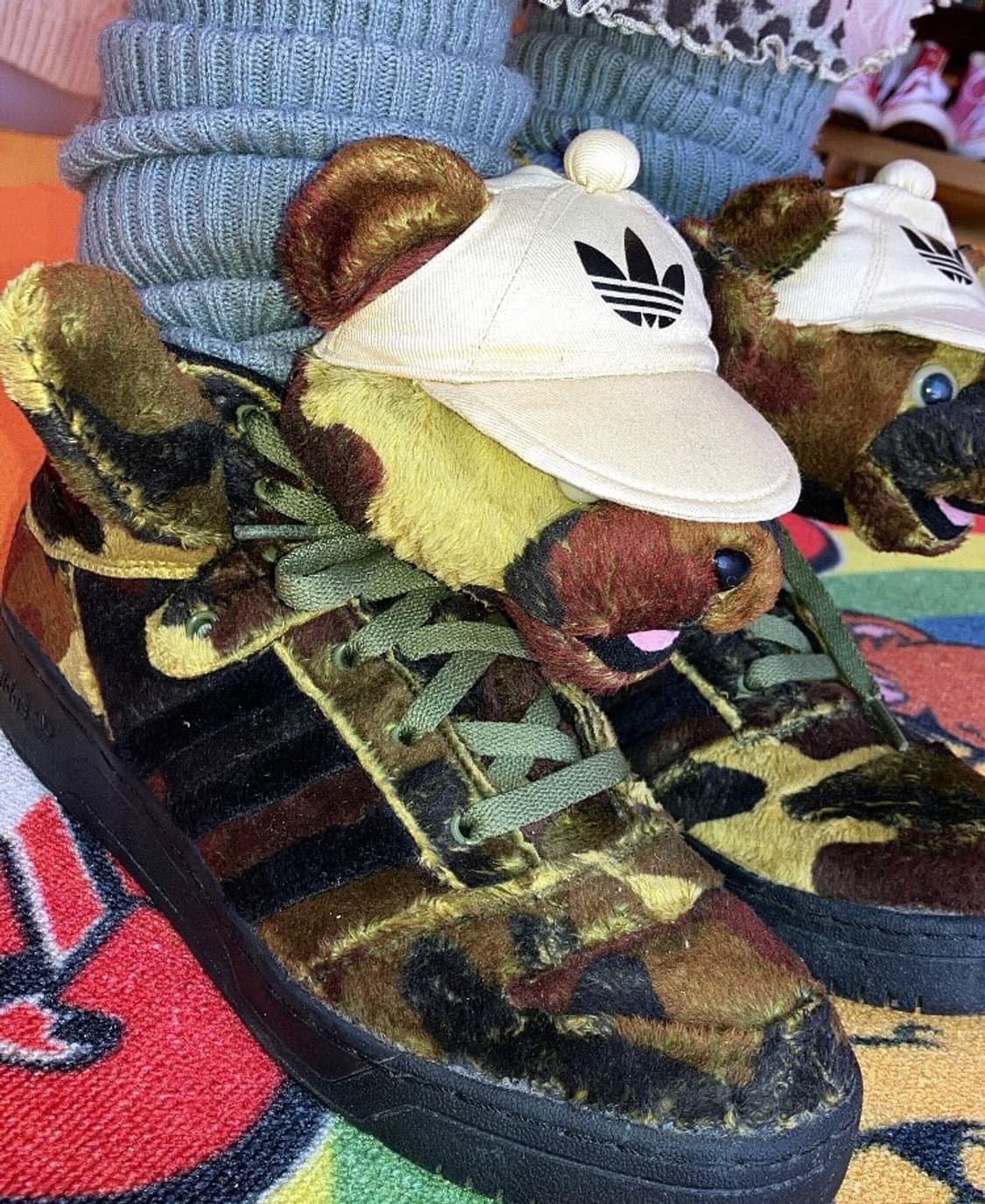 아디다스X제레미스캇 카모 베어 스니커즈 상품이미지3