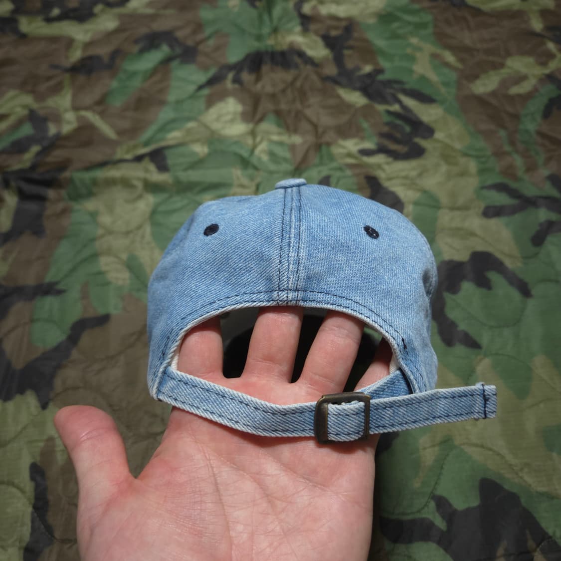 90s Polo Sport Denim Cap 빈티지 폴로스포츠 데님 볼캡 상품이미지5