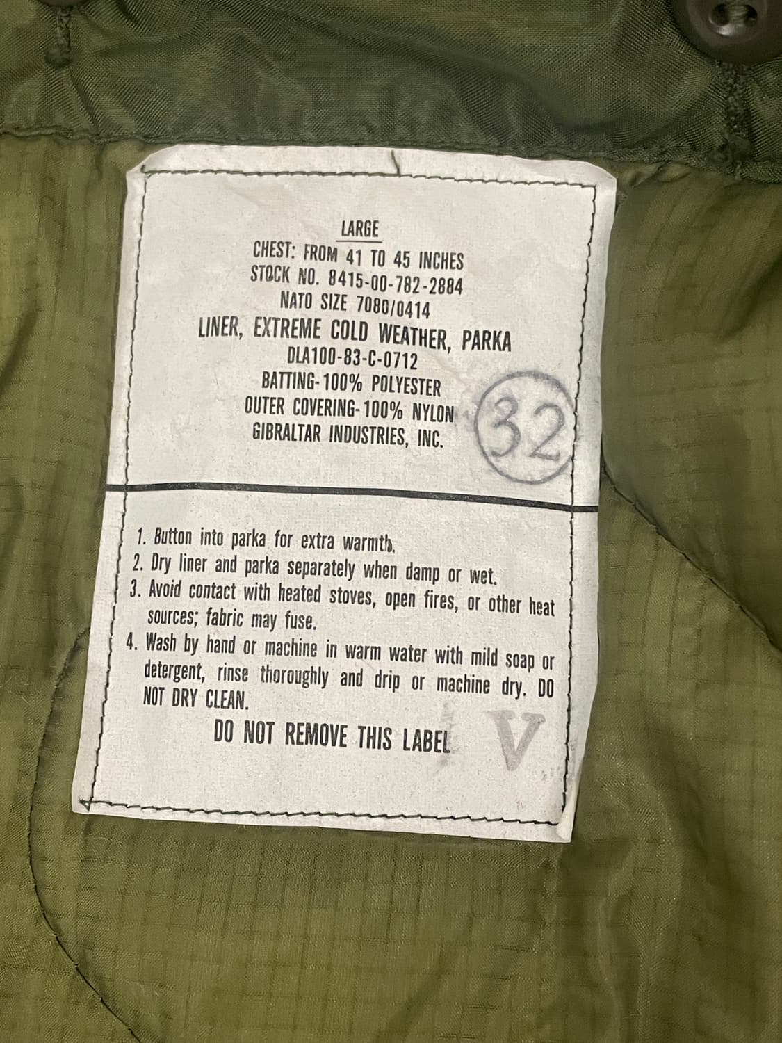 M65 오리지널 개파카 m 상품이미지2