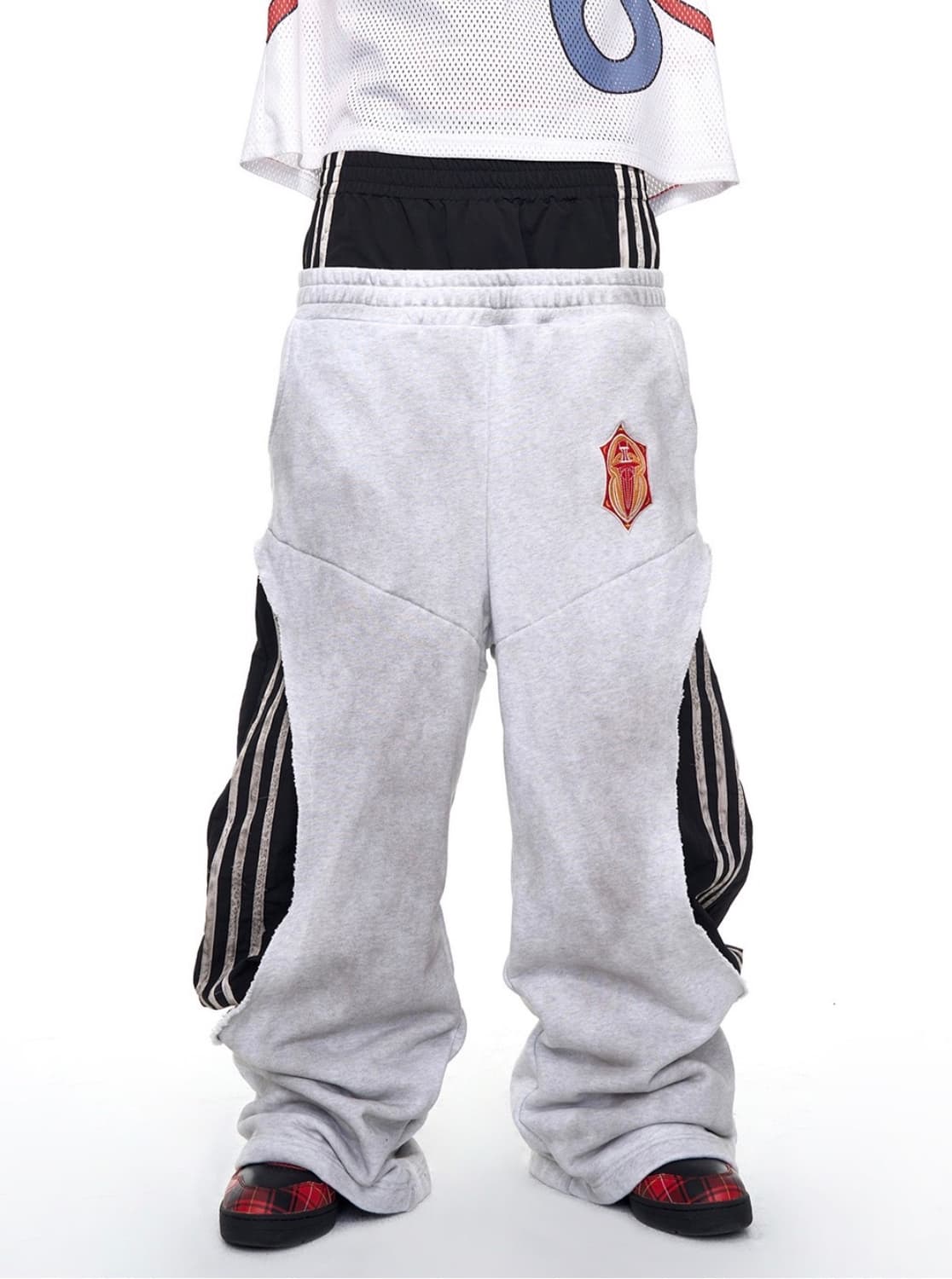 Layered Sweatpants Design Pants  상품이미지1