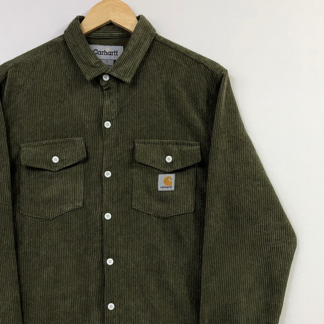L 칼하트 코듀로이 셔츠 상품이미지1