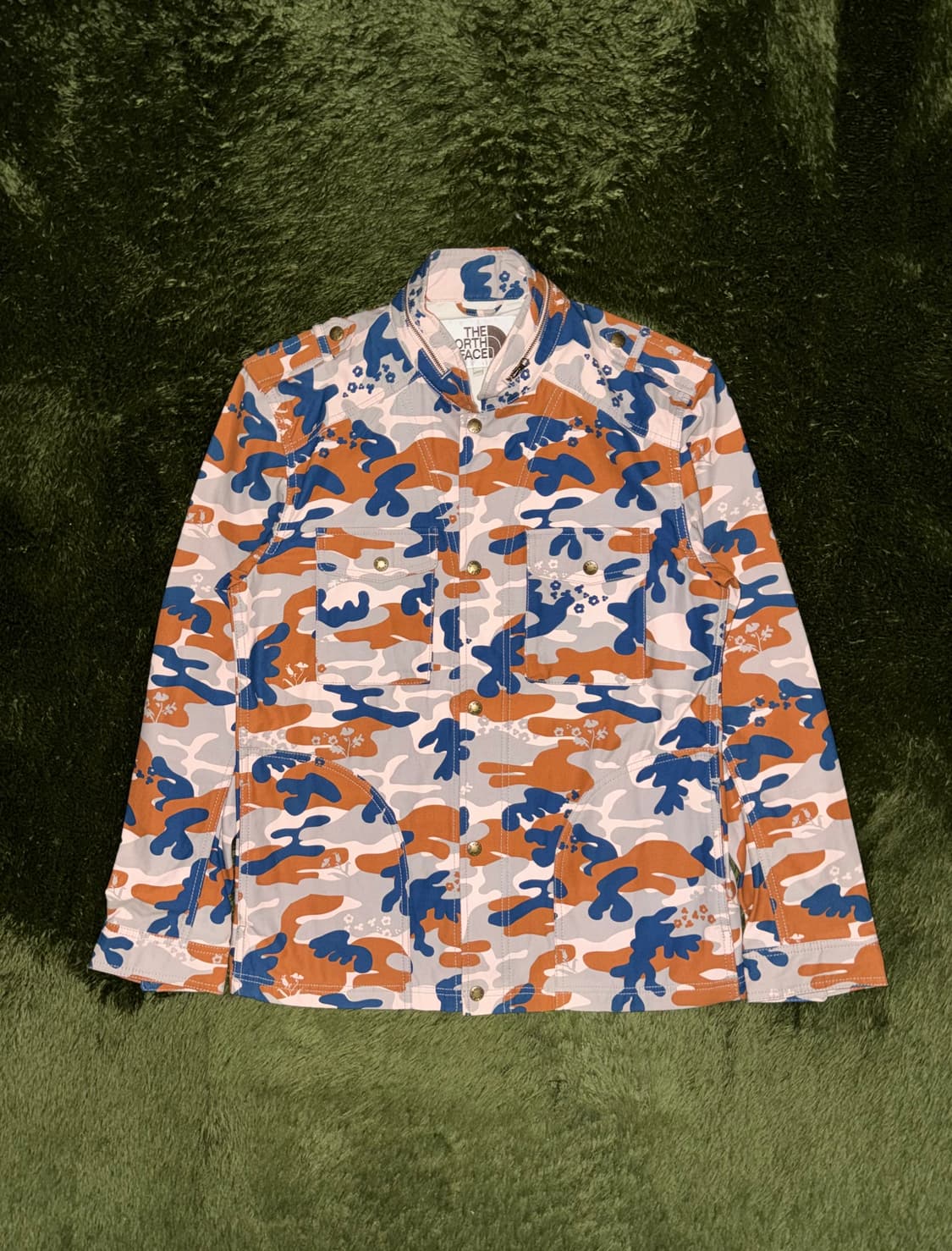 [105] 노스페이스 화이트 라벨 멀티 카모 스냅 필드 자켓 상품이미지1