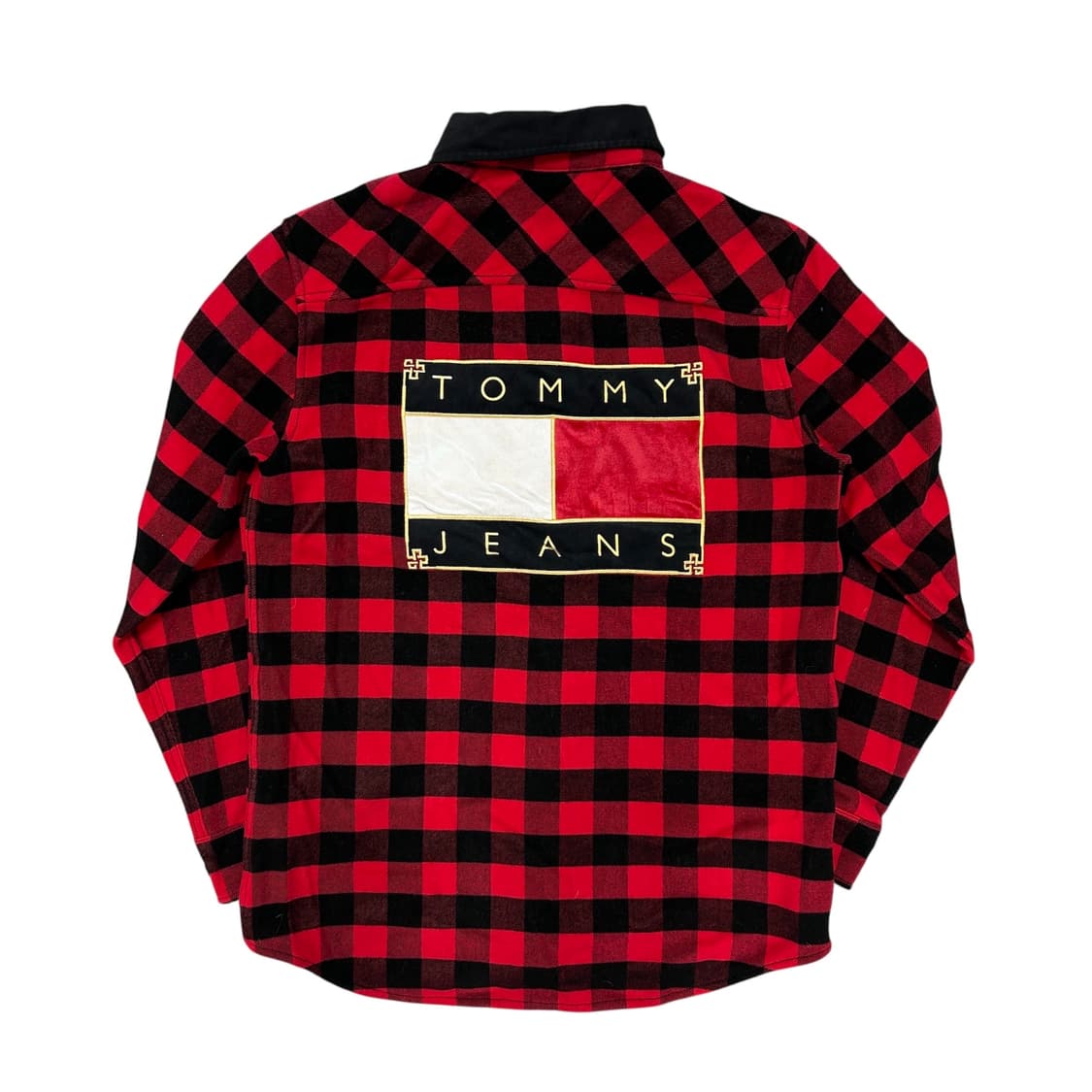 타미진스 빅플래그 릴렉스핏 체크셔츠(M) 상품이미지1