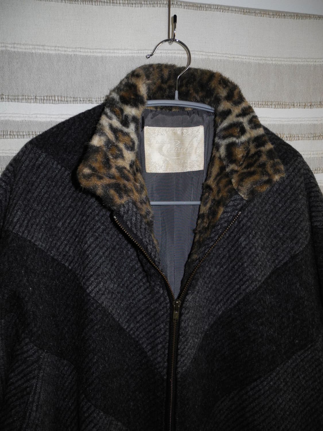 wool zip-up coat 상품이미지8