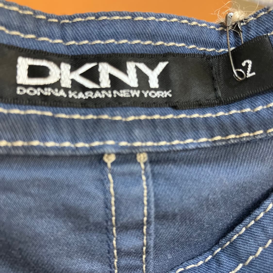 DKNY 블루 스티치 자켓 M 상품이미지2
