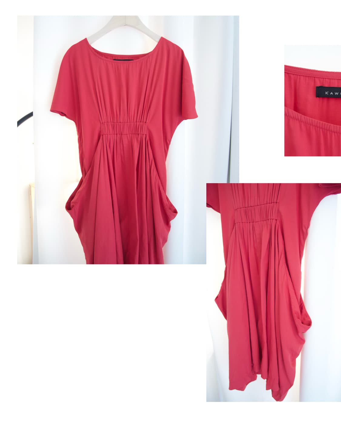 [KAWI JAMELE] pocket drape dress 상품이미지2