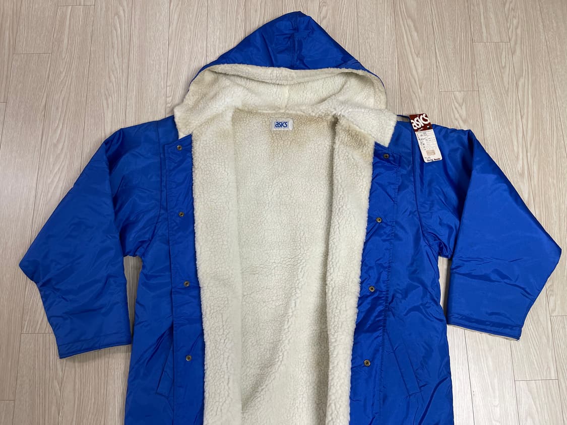 아식스 레코더 90s 올드 벤치 자켓 하프 코트 ASICS OLD 상품이미지3