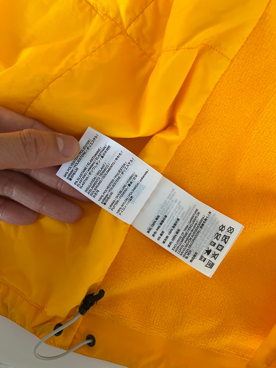 아크테릭스 아톰 후디 L 진노랑 상품이미지7