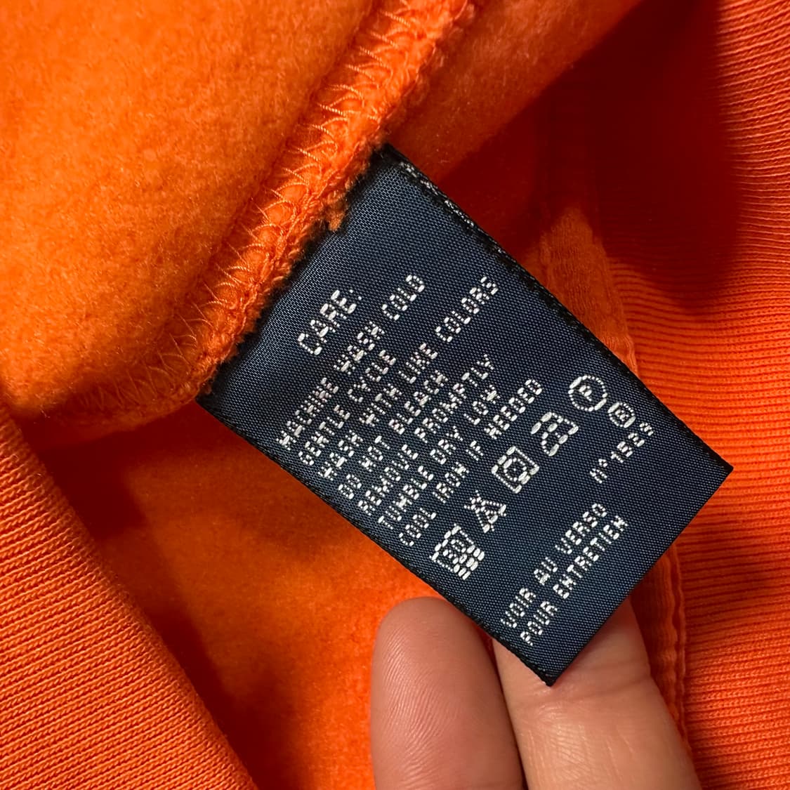 로렌 랄프로렌 오렌지 빅포니 후드집업 상품이미지6