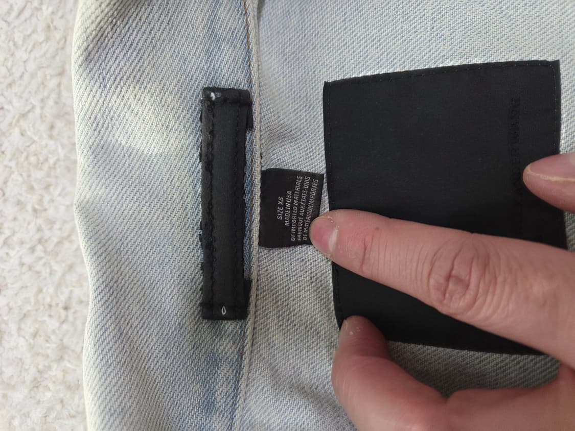 Alexander Wang Daze  denim  jacket 상품이미지6