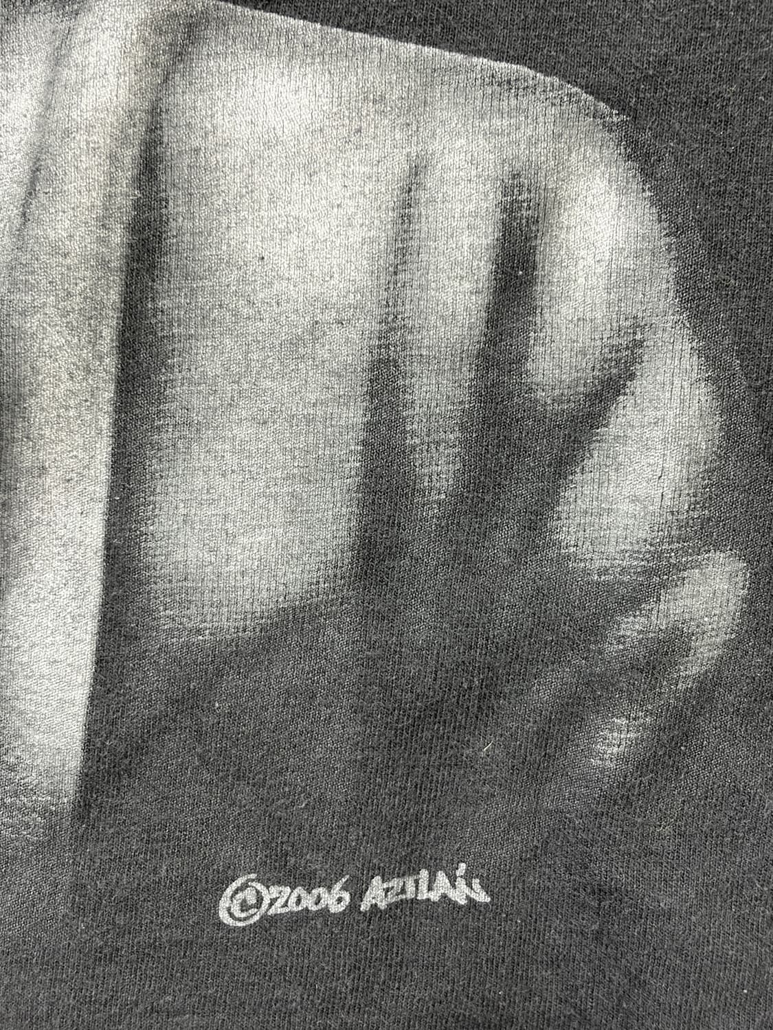 00s made in usa 빈티지 판초 비야 티셔츠 상품이미지5