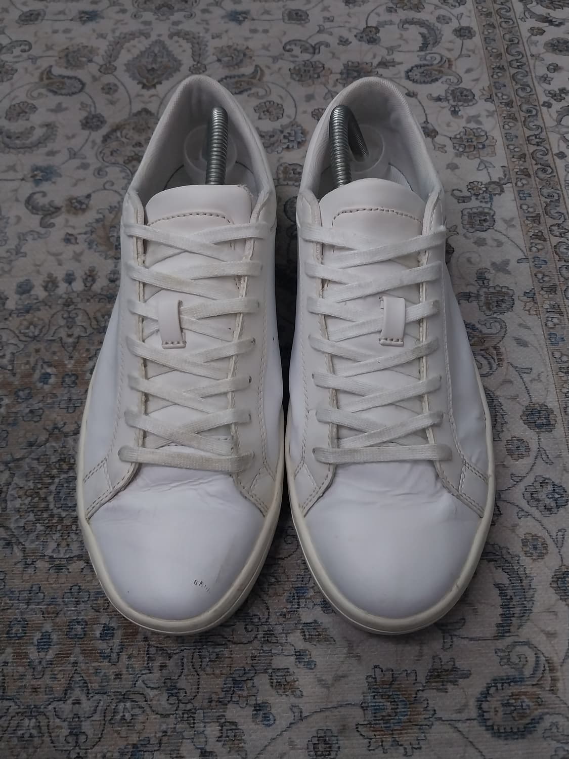 라코스테 래더 화이트 스니커즈 USA10사이즈 상품이미지1