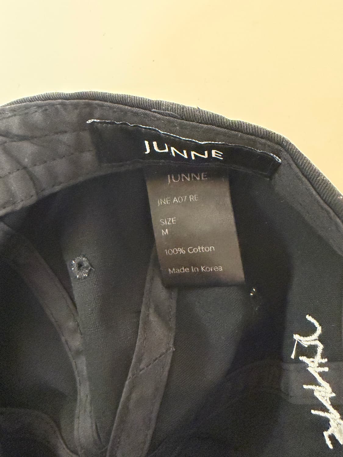 [m] 준느 디스트로이드 볼캡 상품이미지3