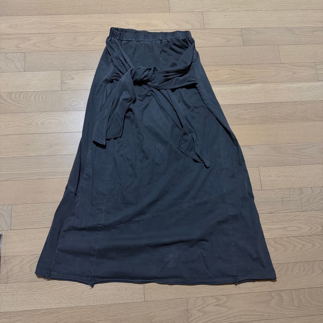 인사일런스 노티드 맥시 저지 스커트 상품이미지7