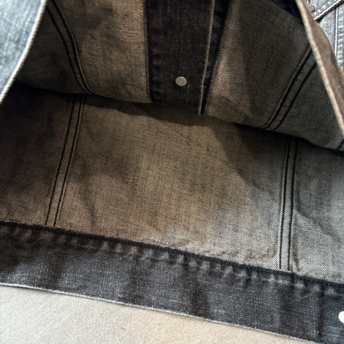 리바이스 흑청 데님 자켓 상품이미지5