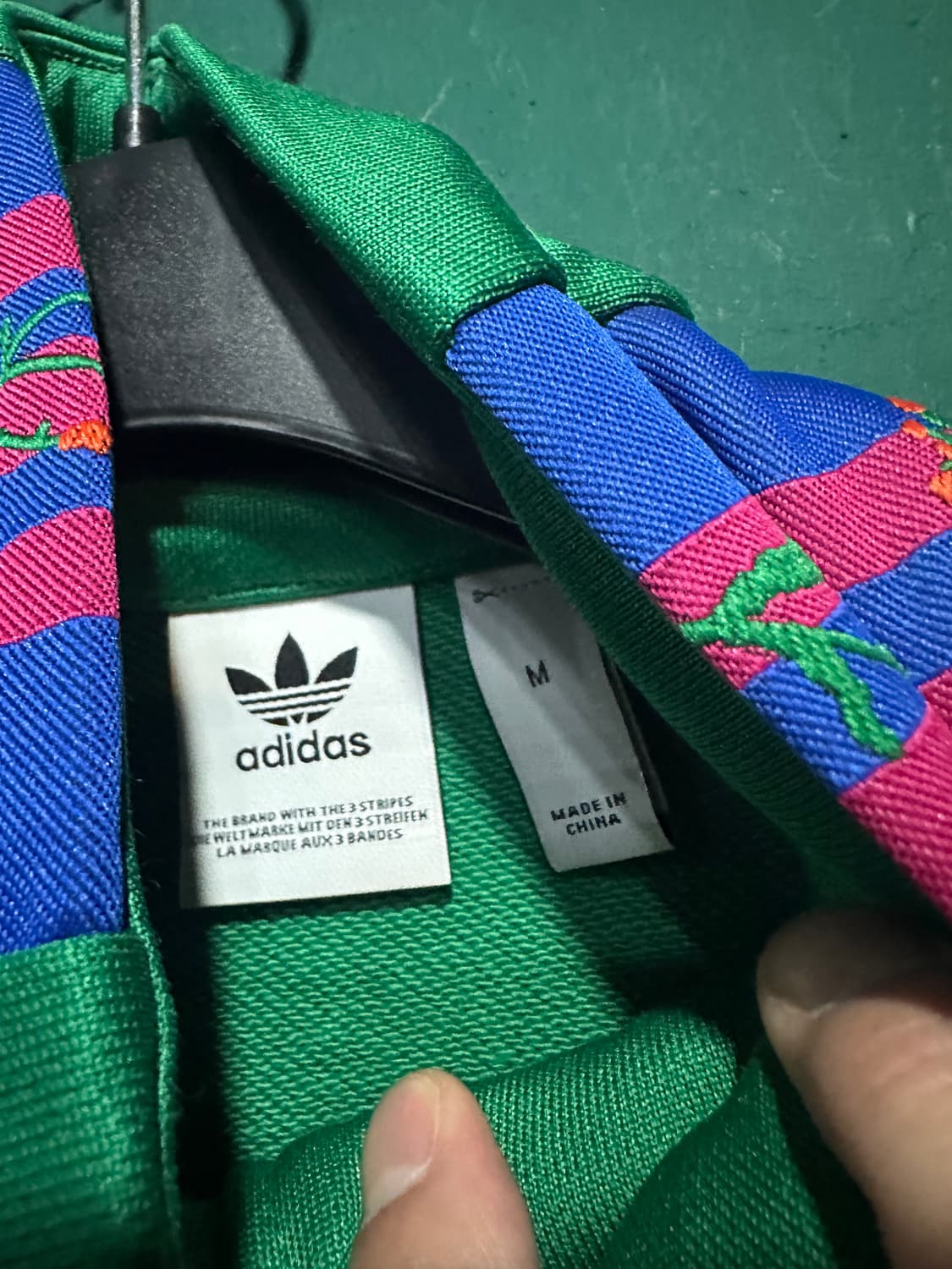 아디다스 크롭 트랙탑져지 M 상품이미지4