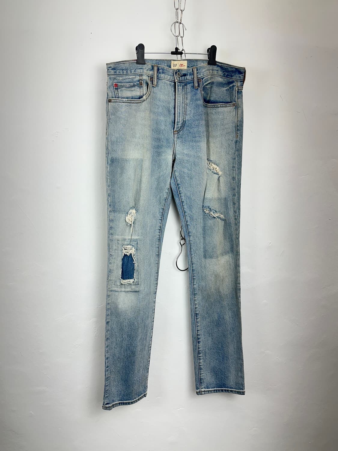 Gap Distressed Patchwork Denim Jeans 상품이미지6