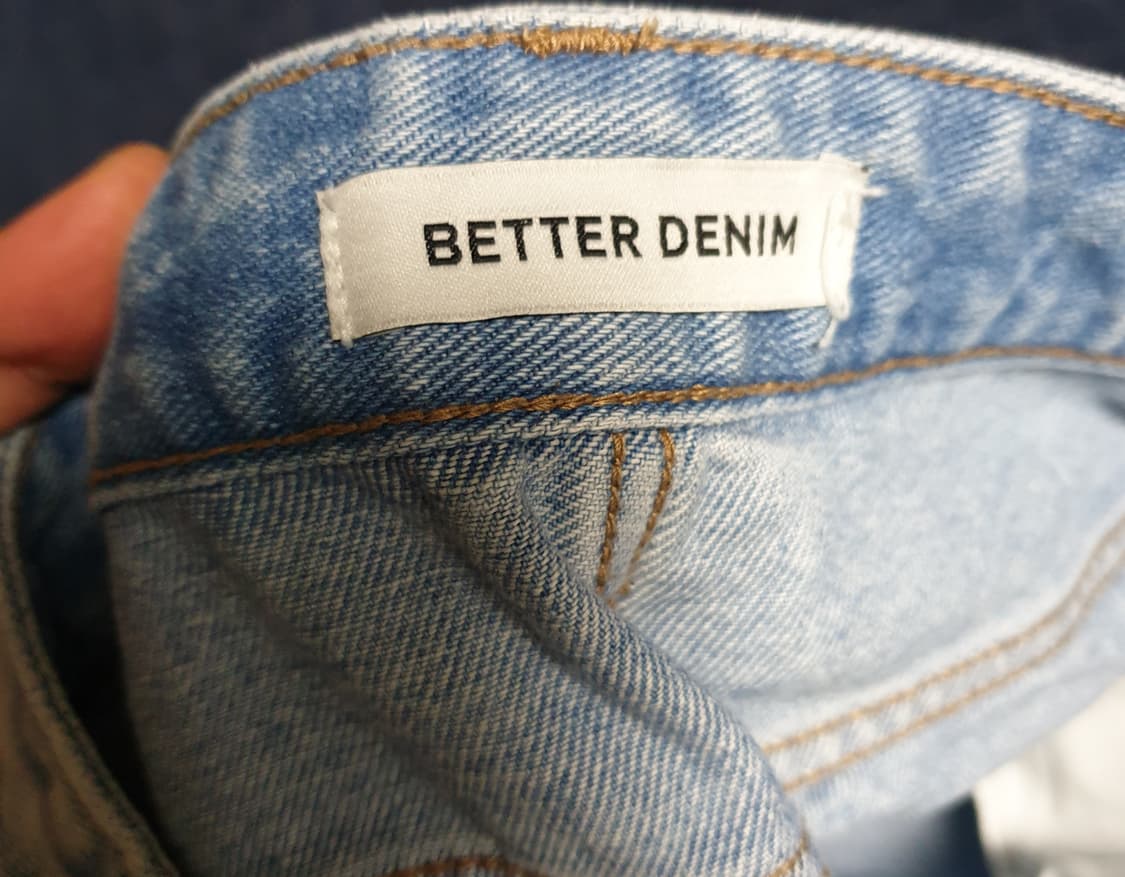 탑텐 BETTER 데님 와이드 데님팬츠 (34) 상품이미지2