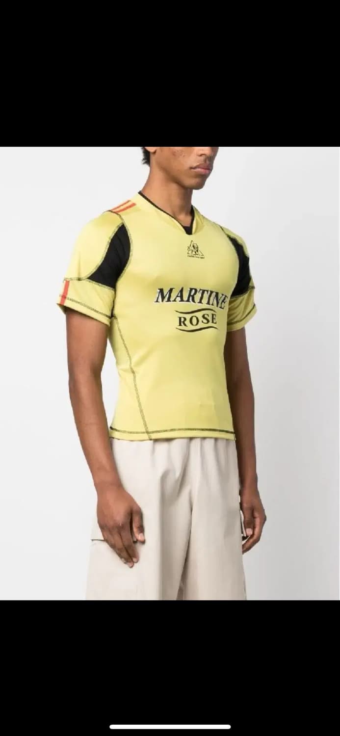 마틴로즈 풋볼 슈렁큰 로고 반팔 XL 상품이미지3