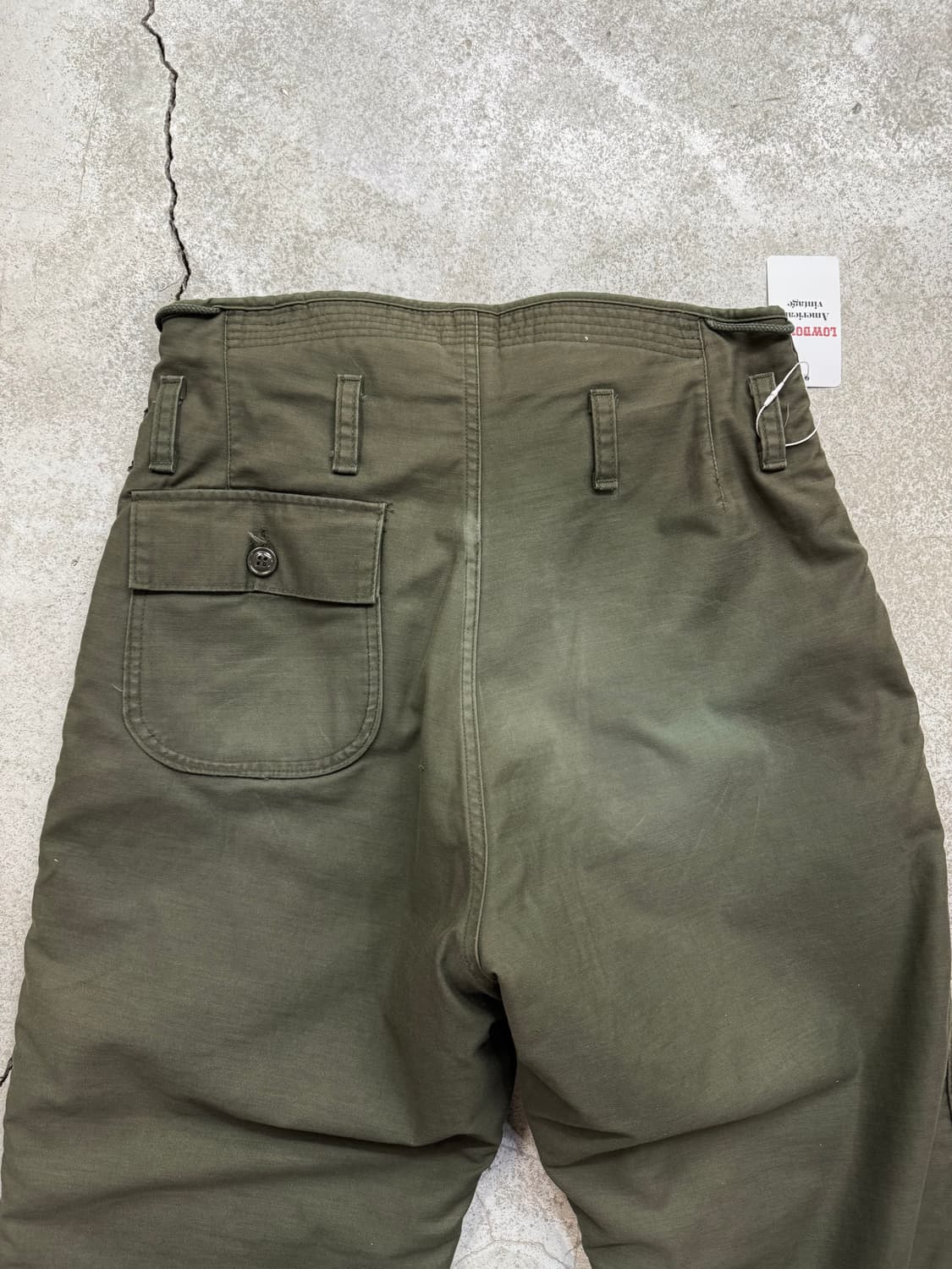 80s U.S NAVY A-2 덱 팬츠  상품이미지6