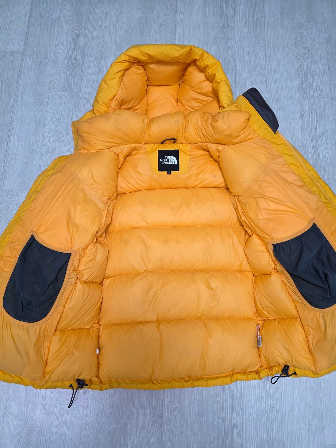 노스페이스 패딩 옐로우 100(L) 상품이미지5